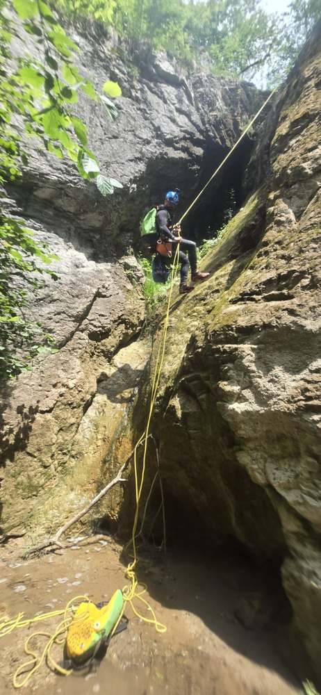 canyoning ghidat în Alba și Apuseni